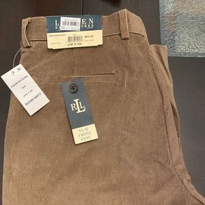 Flat Front Pant corduroy